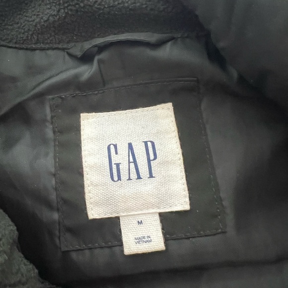 Gap Men’s Black/Dark Green Vest szM - Picture 3 of 3